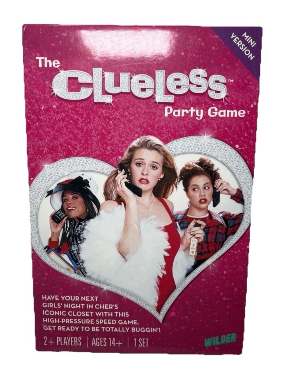 The Clueless Mini Version Party Game Themed 2022 Board Card Game Wilder Birthday